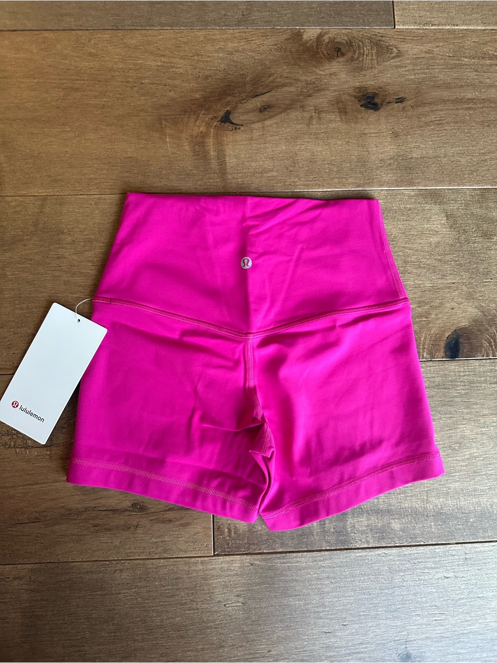 Lululemon Flow Y Bra & Align No Line HR Short 4” Matching Set Pink Flare Sz 6 - Picture 5 of 8